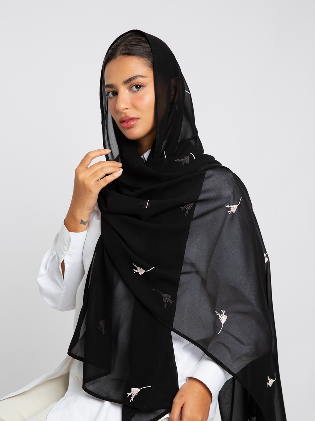 Black Powder Flower Laser Tarha