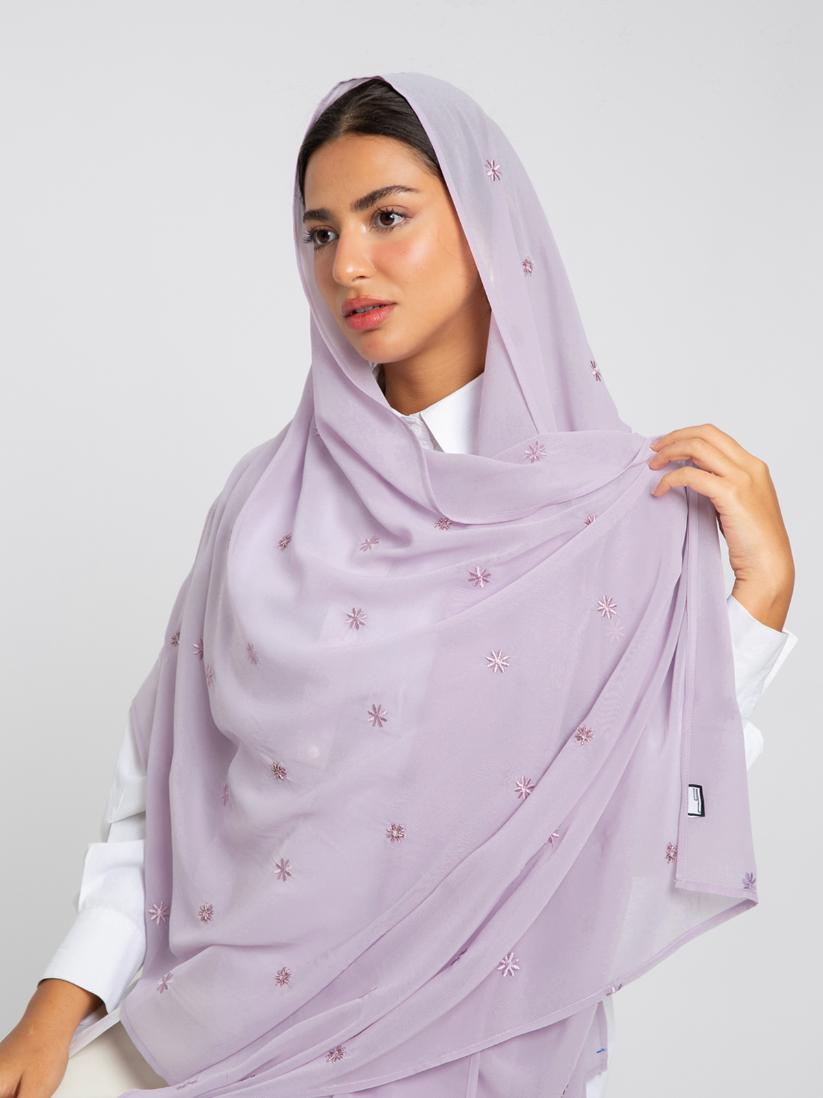 Lavender Petite Petals Laser Tarha