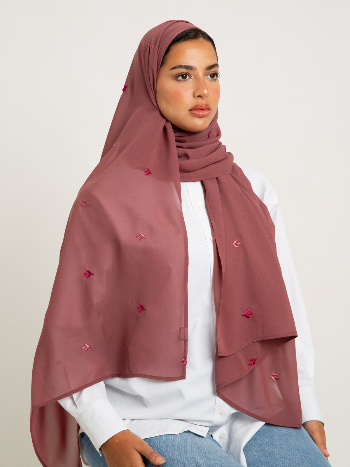 Dusty Rose Petal Trace Laser Tarha