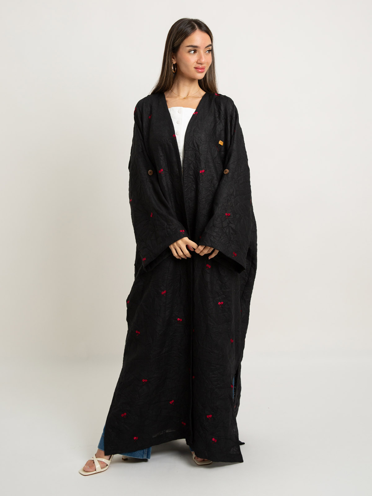 Black Cherry Lady Bohemian Abaya