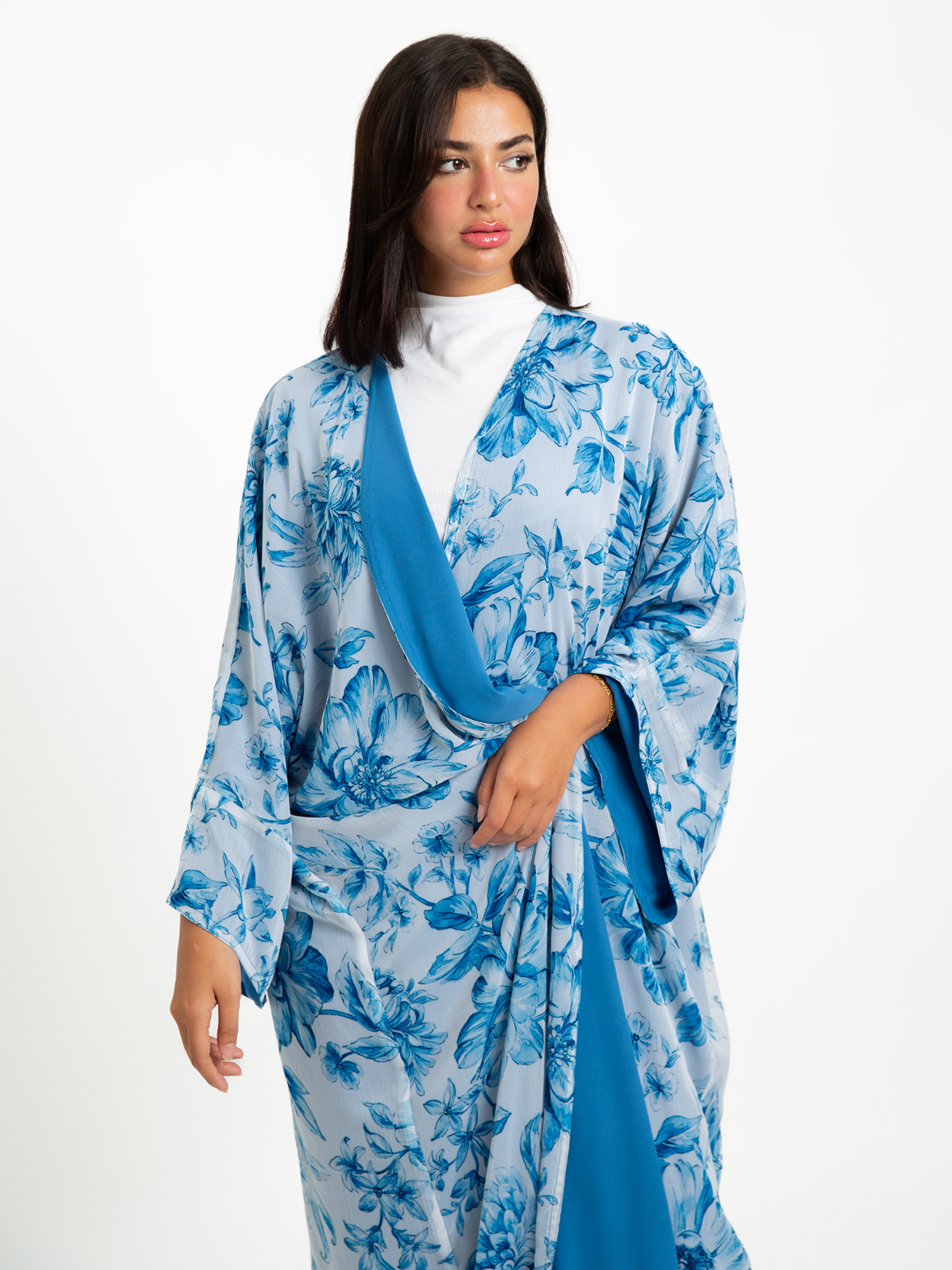 Coral Escape Double Flowstyle Abaya