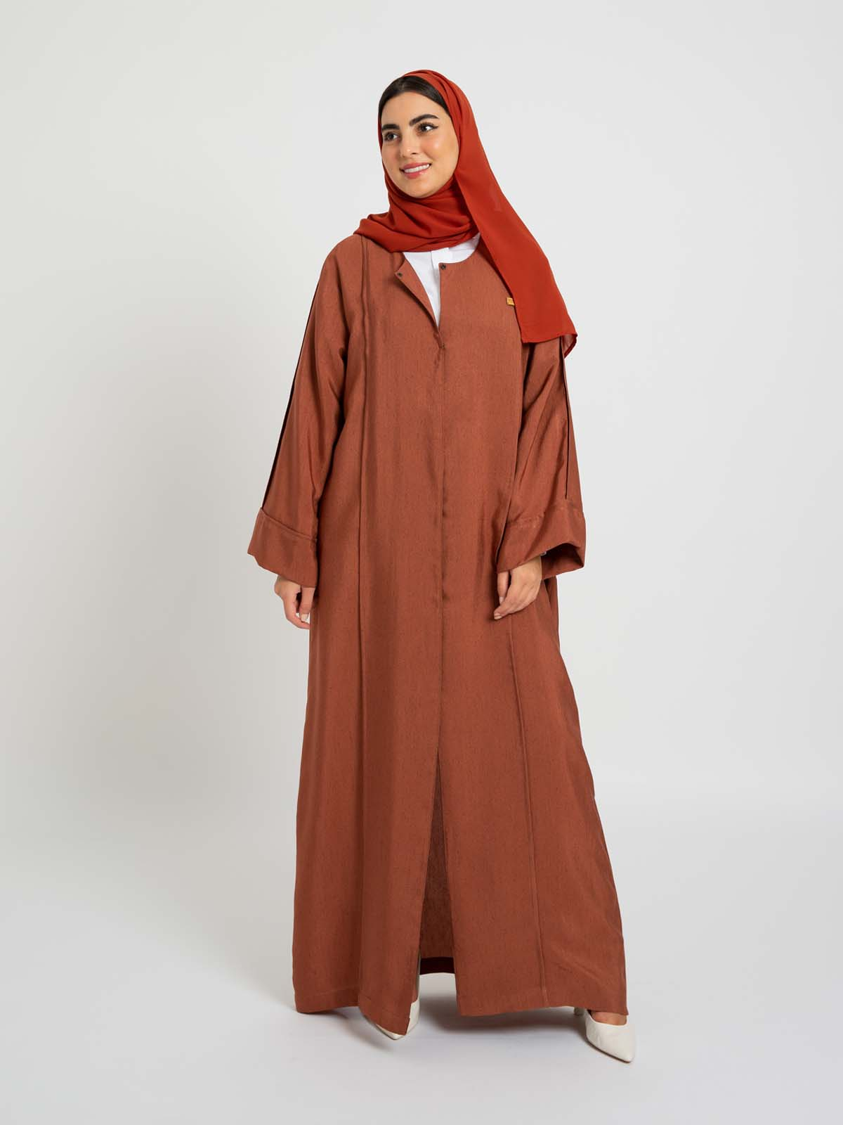 Brick - Salona Closed Practical Abaya