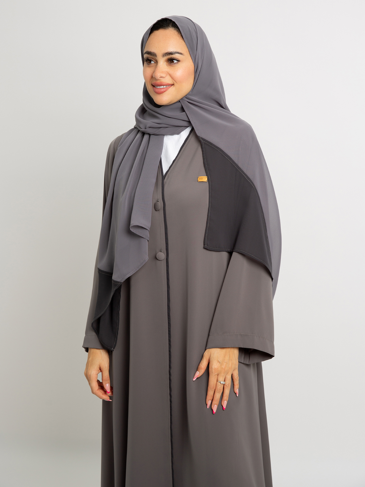 Gray Executive Abaya