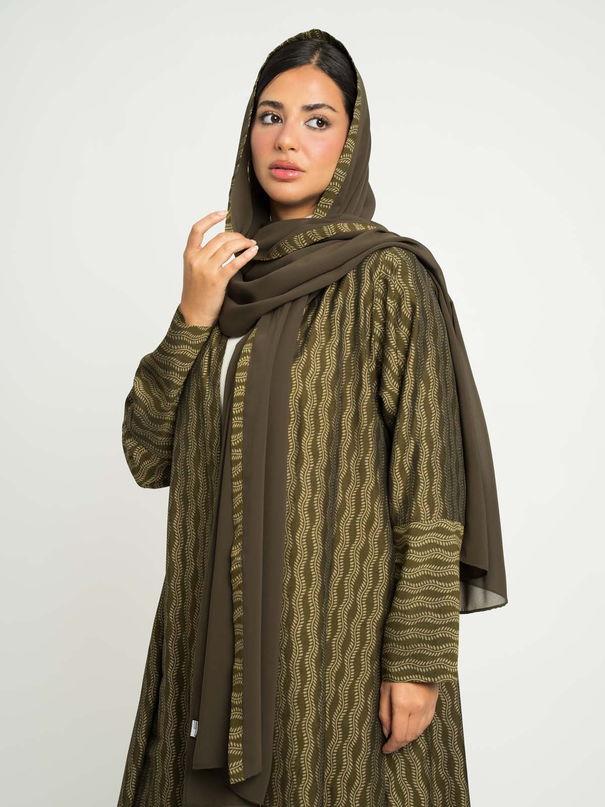 Zaitun Rhythm A-Cut Abaya